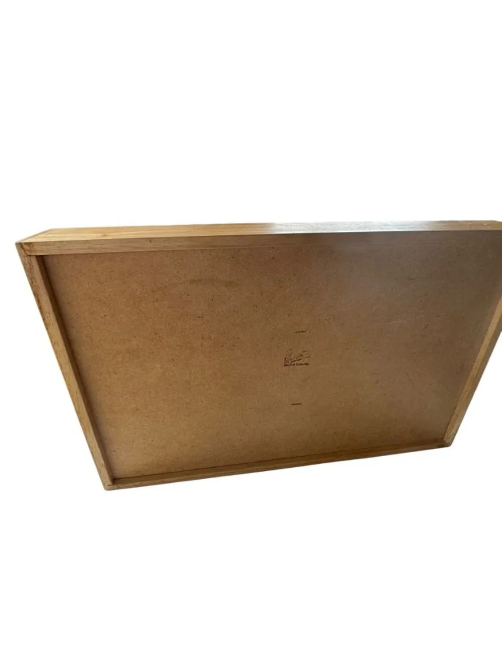Pomerantz Wooden Tray With Natural Finish